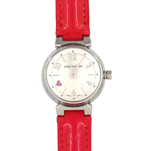 Louis Vuitton Tambour Stainless Steel Quartz