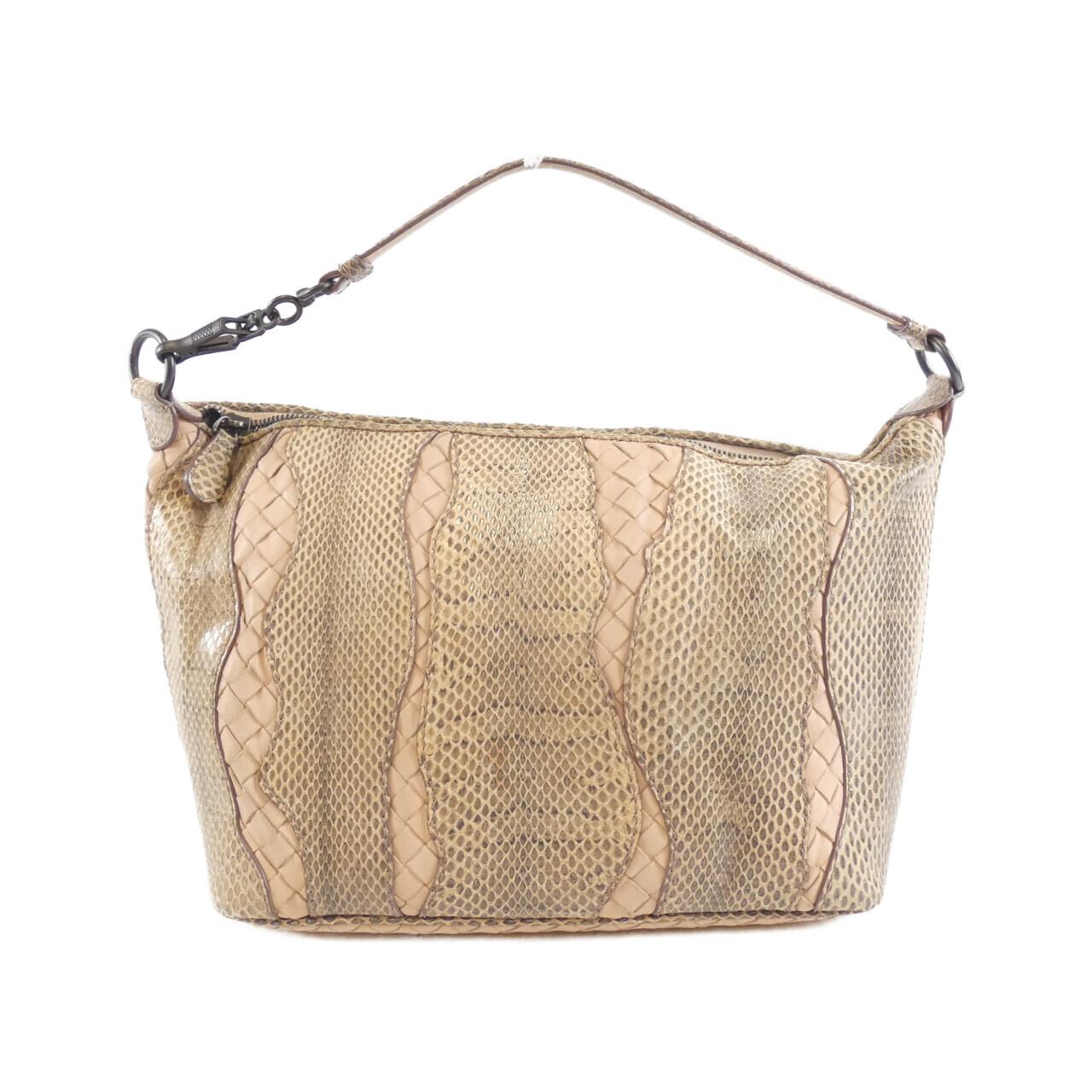 Bottega Veneta Ayers Snake Leather Bag