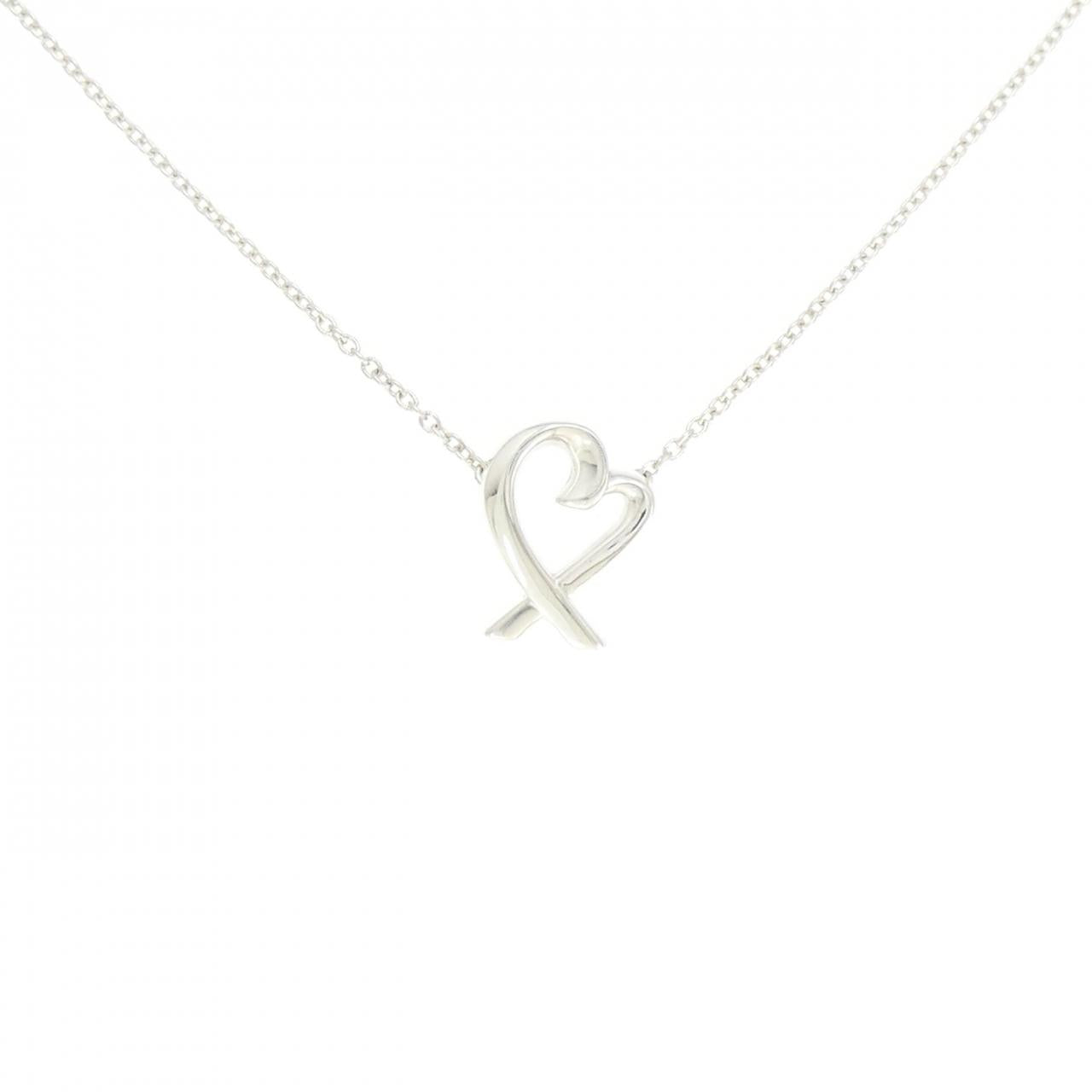 Tiffany Loving Heart 925 Silver Necklace