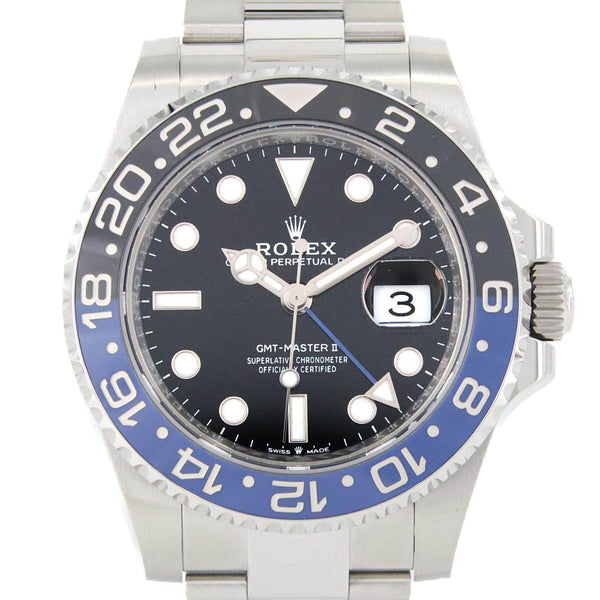 Rolex GMT-Master II Stainless Steel Mens Watch
