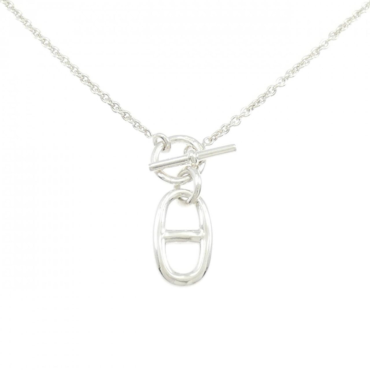 Hermes Chaine d’Ancre 925 Silver Necklace