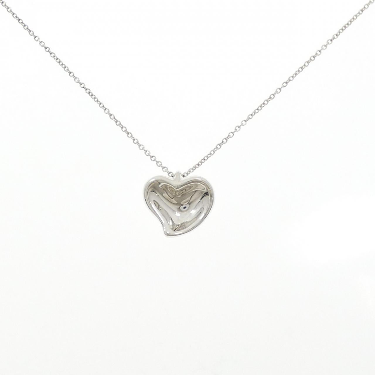 Tiffany Curved Heart 925 Silver Necklace
