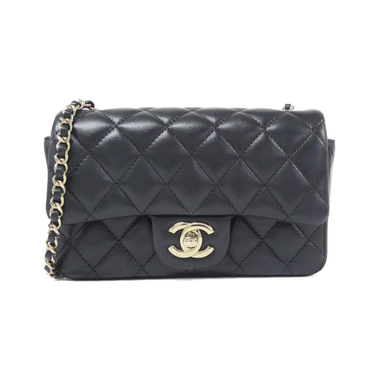 Chanel AS5219 Lambskin Shoulder Bag