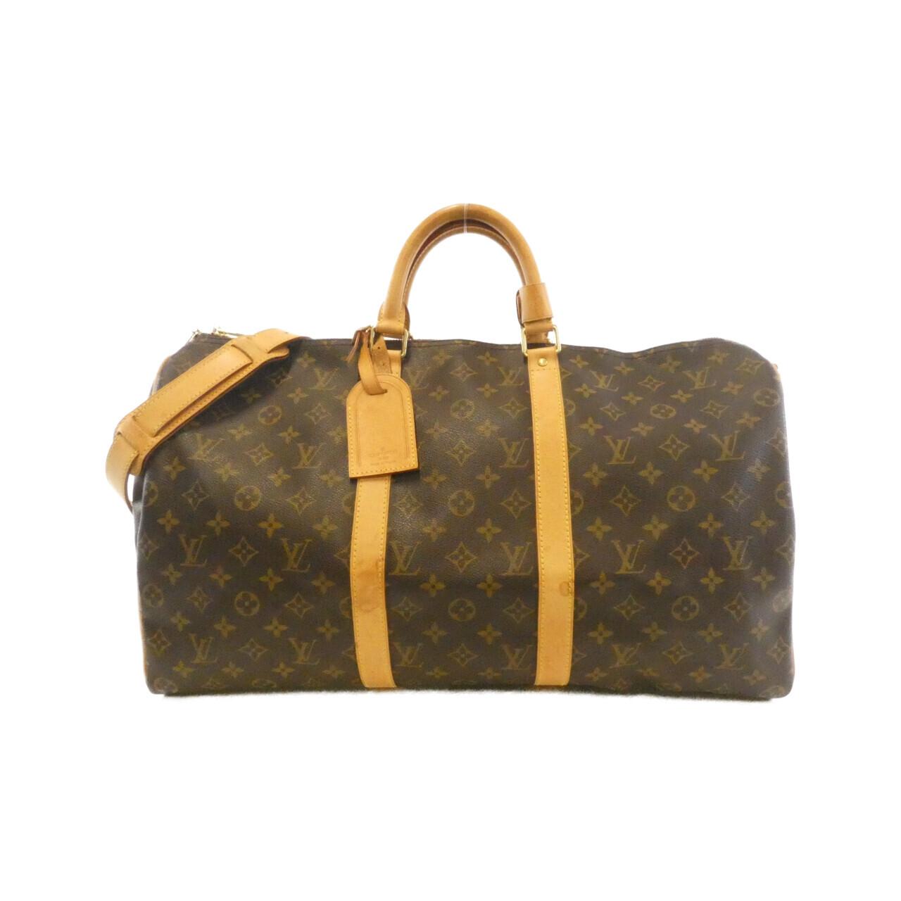 Louis Vuitton Keepall Bandouliere Monogram Boston Bag