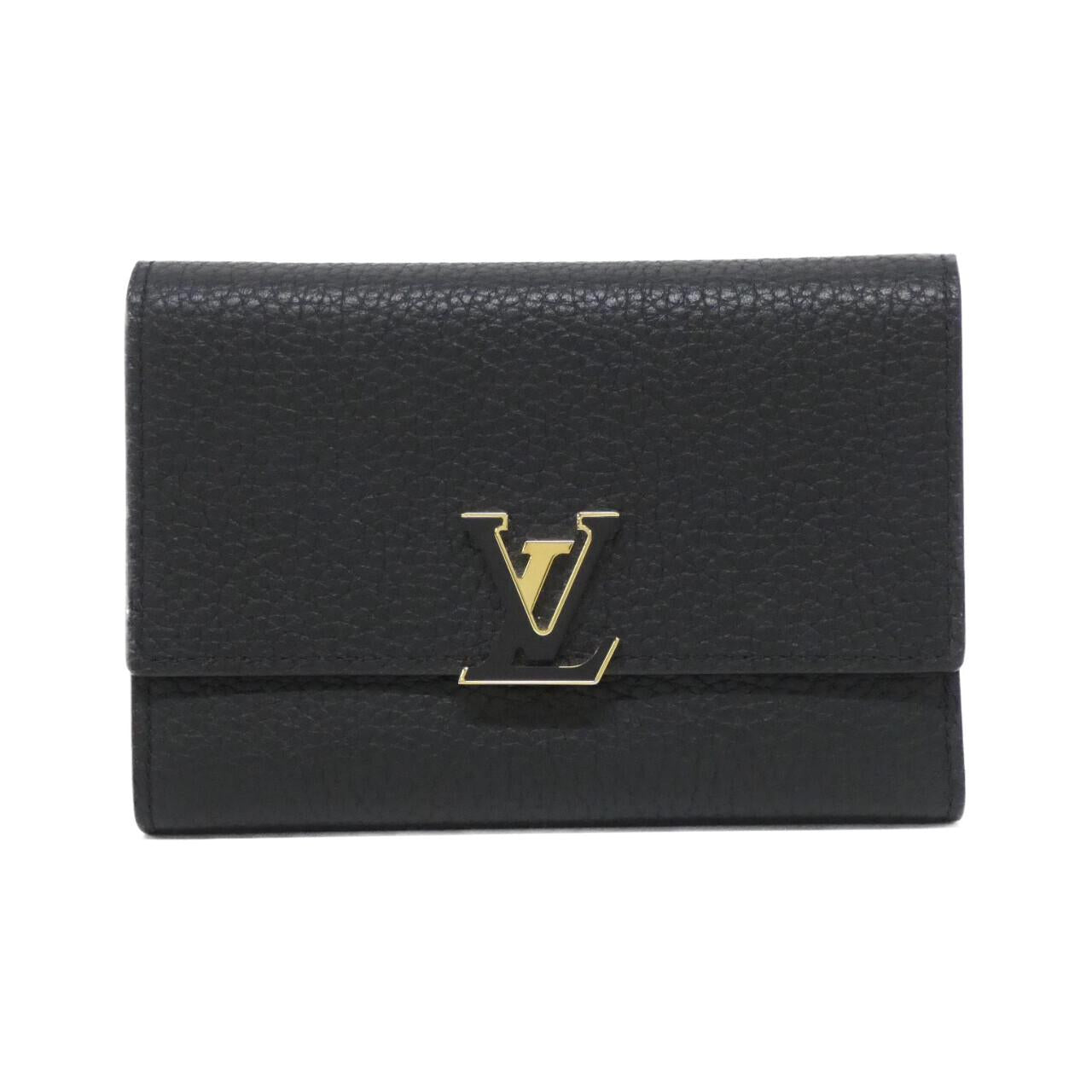 Louis Vuitton Portefeuille Capucines Compact Taurillon Calf Wallet