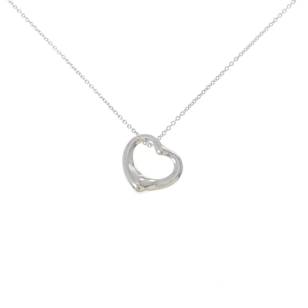 Tiffany Open Heart 925 Silver Necklace