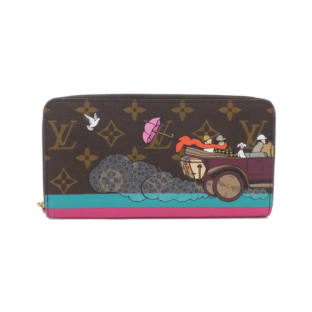 Louis Vuitton Monogram Zippy Wallet Long Wallet