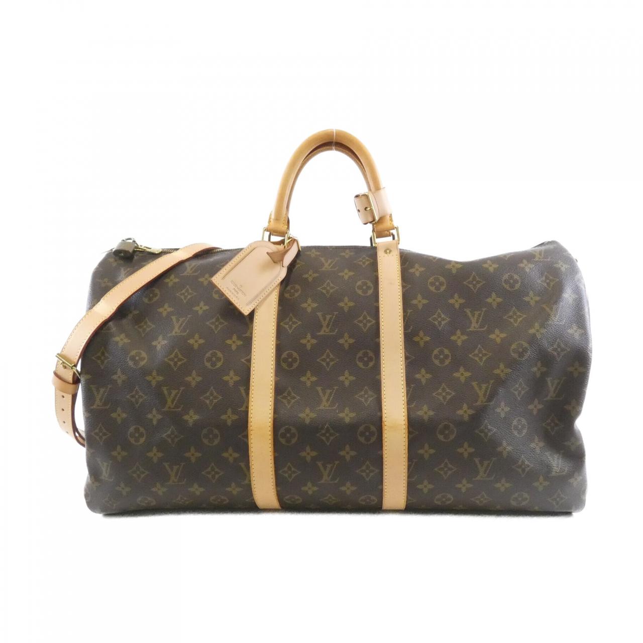 Louis Vuitton Keepall Bandouliere Monogram Boston Bag