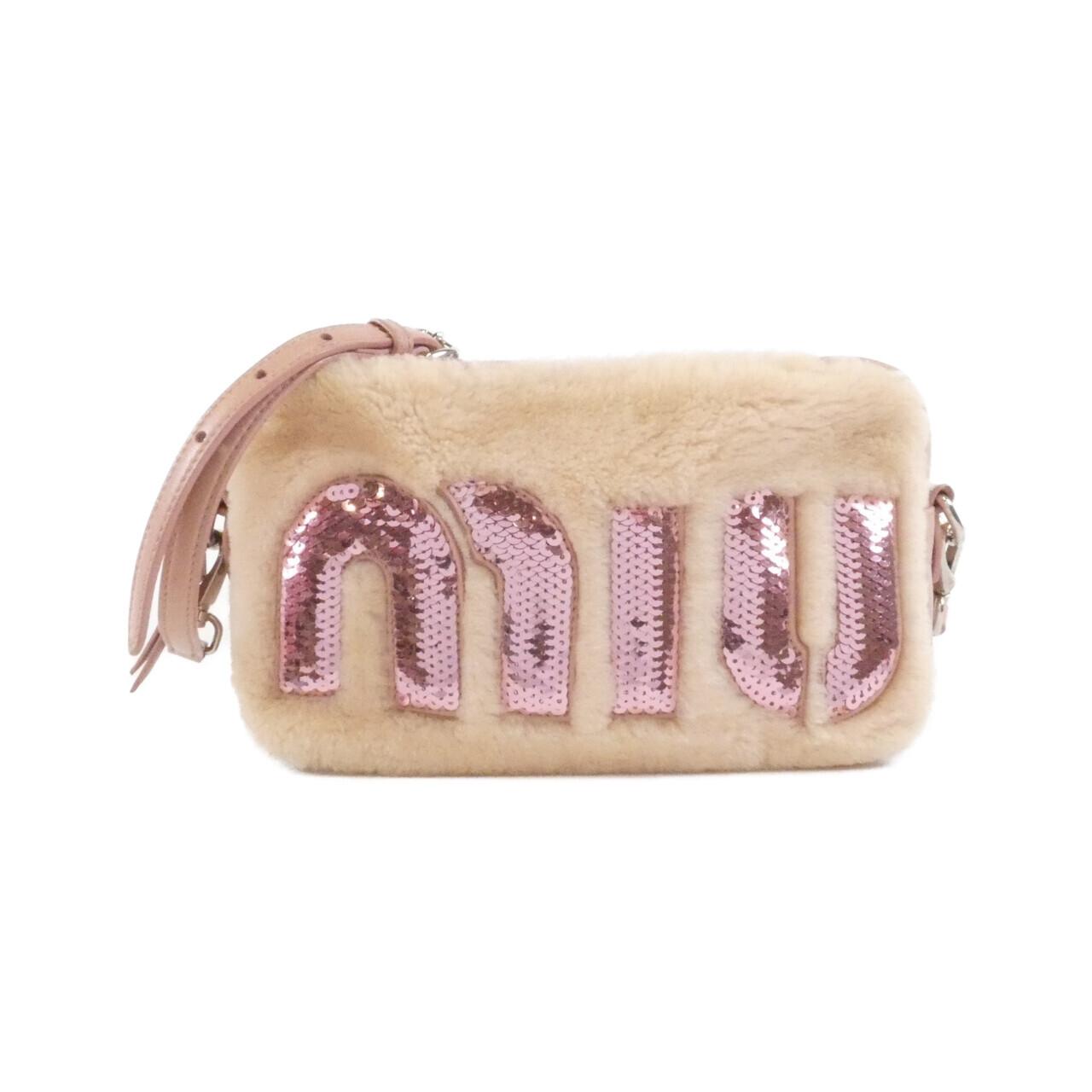Miu Miu MONTONE PAILLET Shoulder Bag