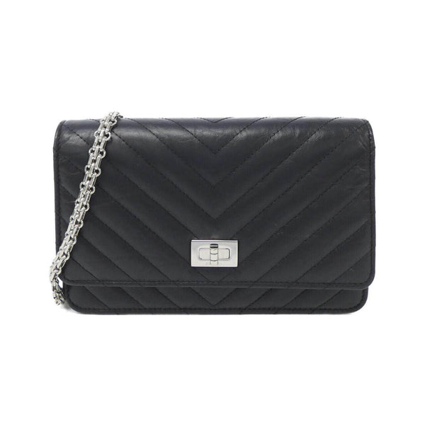 Chanel Calfskin Chain Wallet