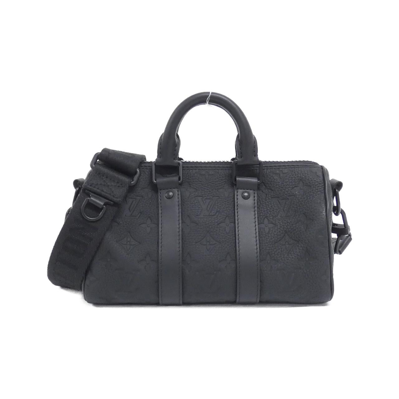 Louis Vuitton Keepall Bandouliere Monogram Taurillon Boston Bag