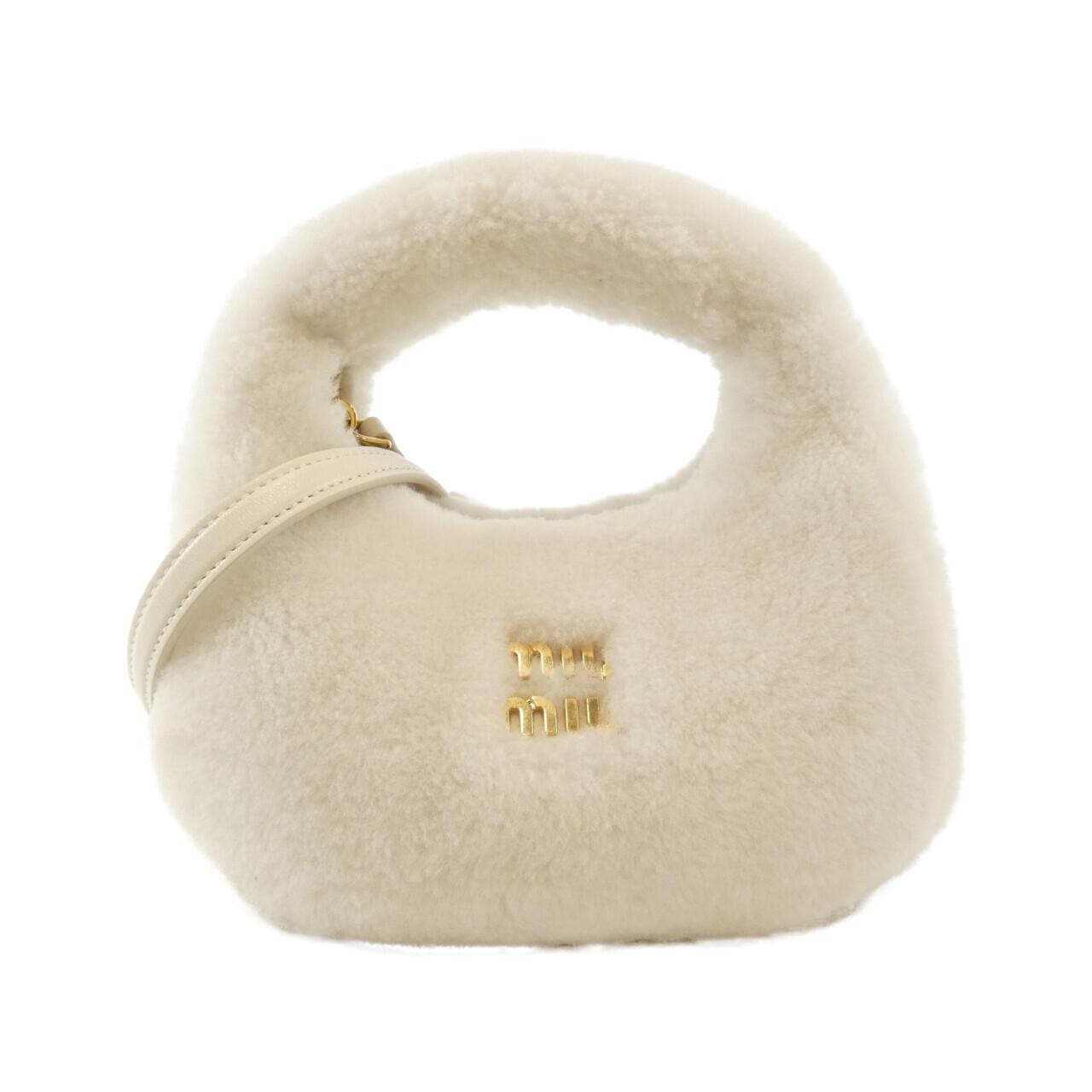 Miu Miu 5BP078 Montone Shoulder Bag