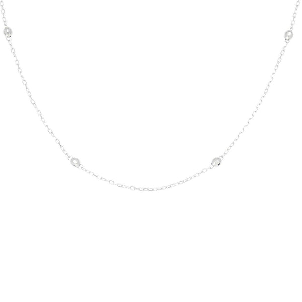 Au750 White Gold Necklace