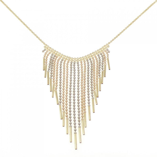 UNOAERRE Au750 Tricolor Necklace