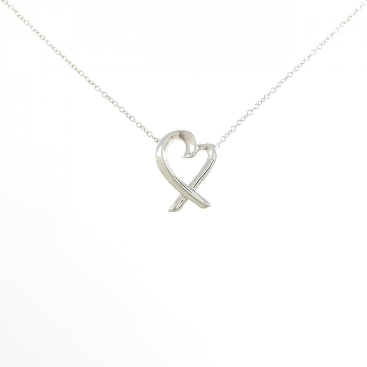 Tiffany Loving Heart 925 Silver Necklace