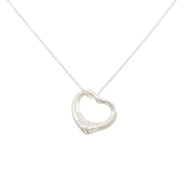 Tiffany Open Heart 925 Silver Necklace