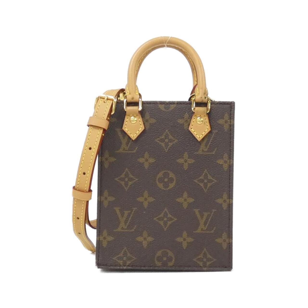 Louis Vuitton Petit Sac Plat Monogram Shoulder Bag