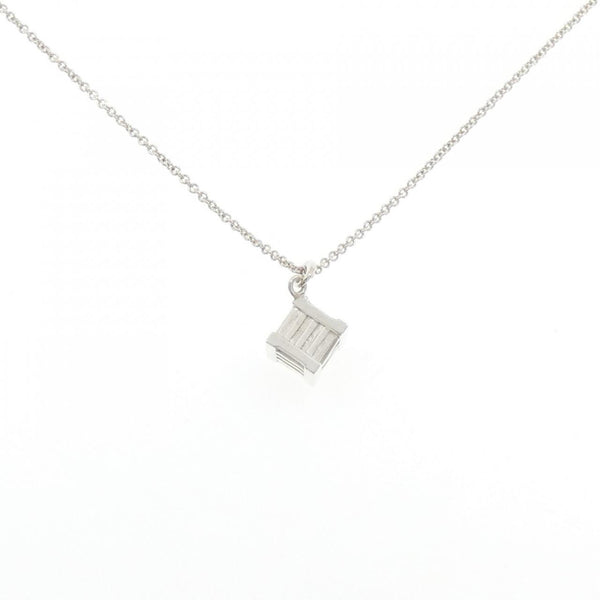 Tiffany Atlas Cube 925 Silver Necklace