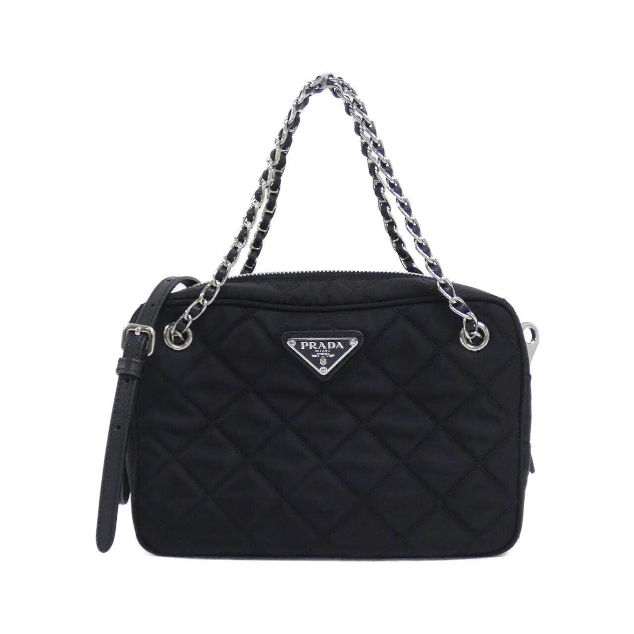 Prada Tessuto Impuntu Shoulder Bag