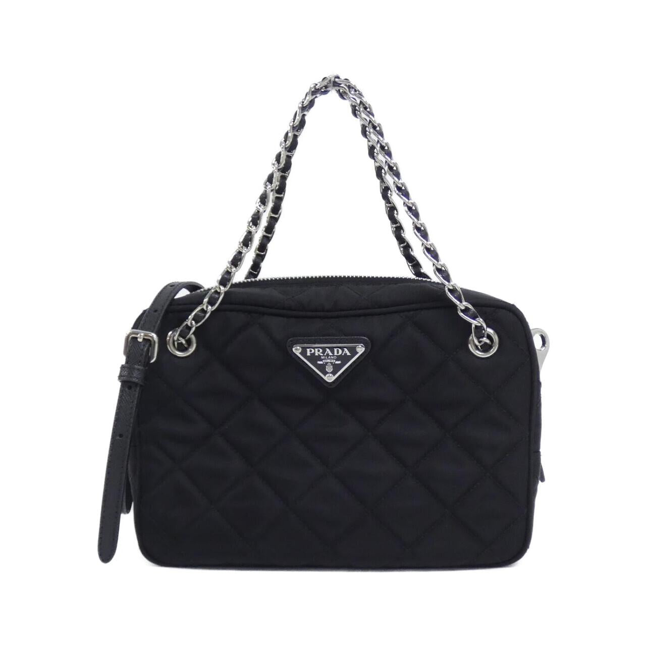 Prada Tessuto Impuntu Shoulder Bag