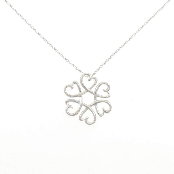 Tiffany Loving Heart Medallion 925 Silver Necklace