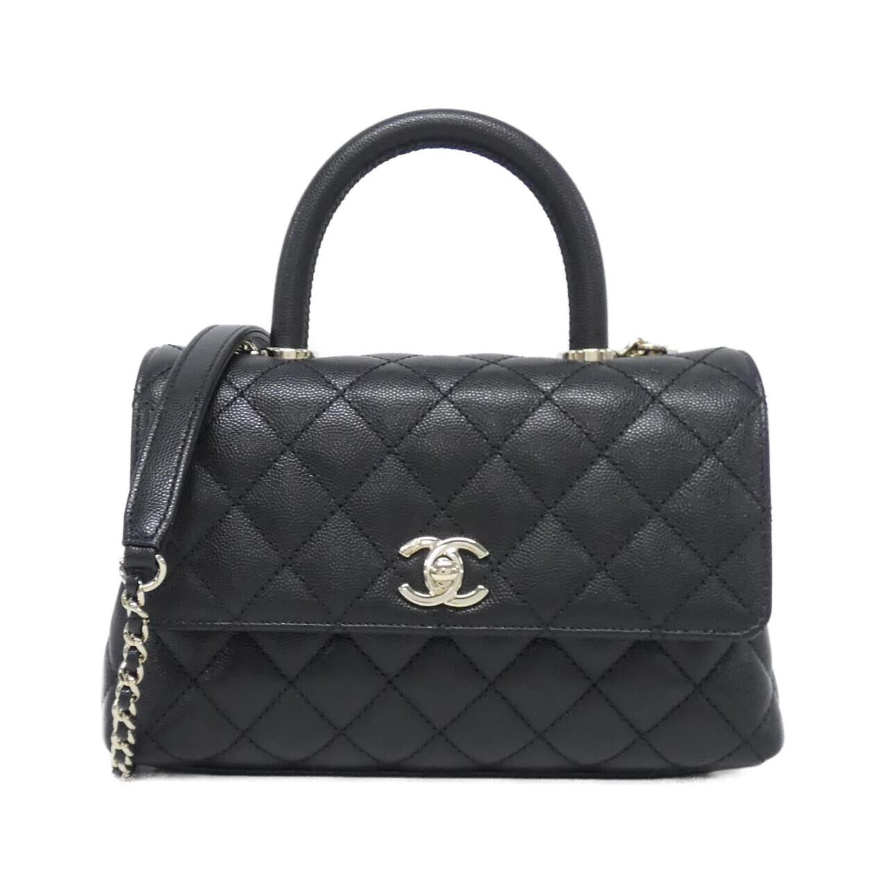 Chanel Coco Handle Caviar Skin Bag