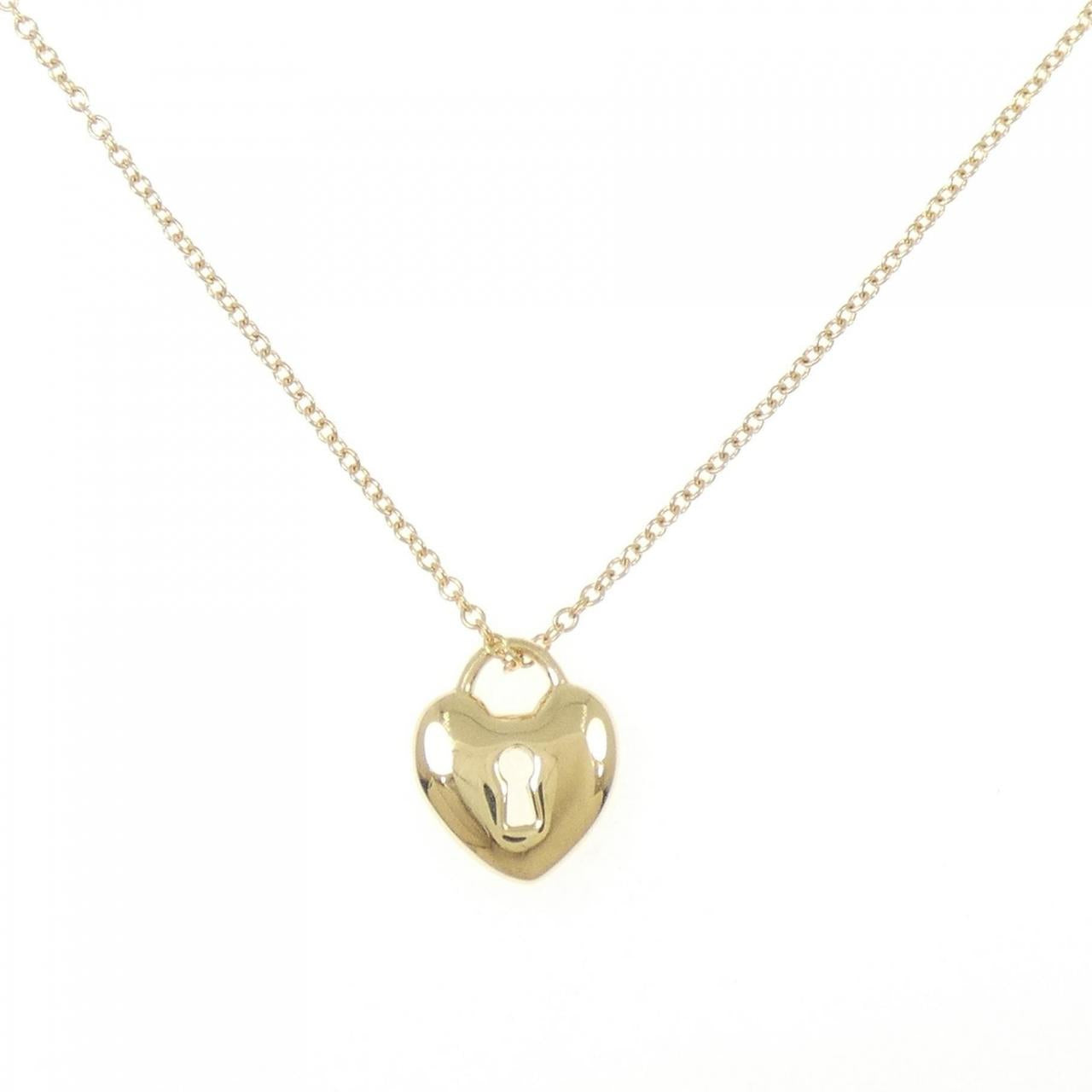 Tiffany Heart Lock Mini Au750 Necklace