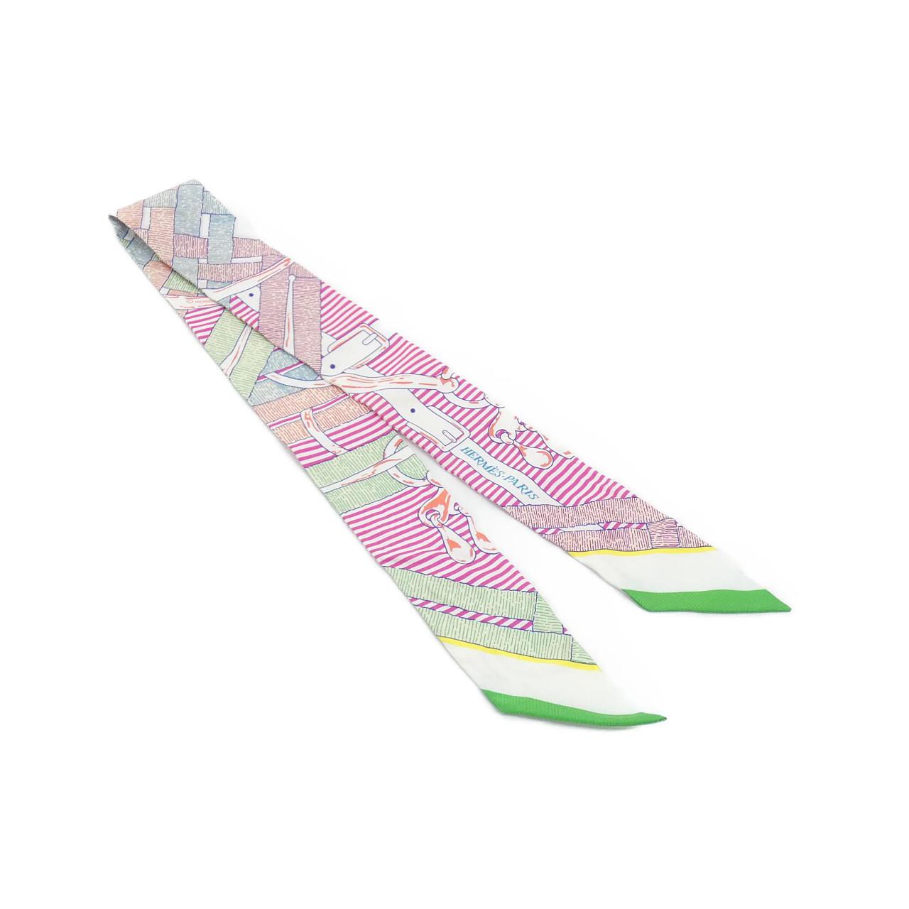 Hermes MORS A JOUETS CHEMISE Silk Scarf