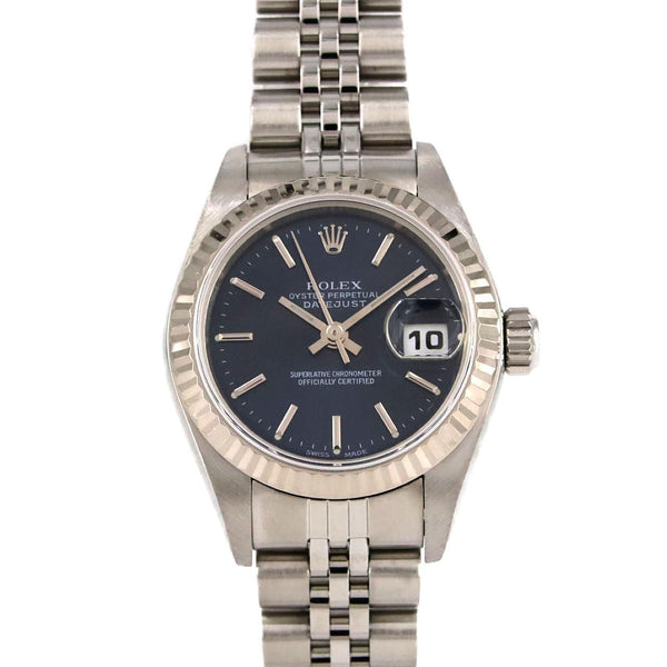 Rolex Datejust Stainless Steel White Gold Watch