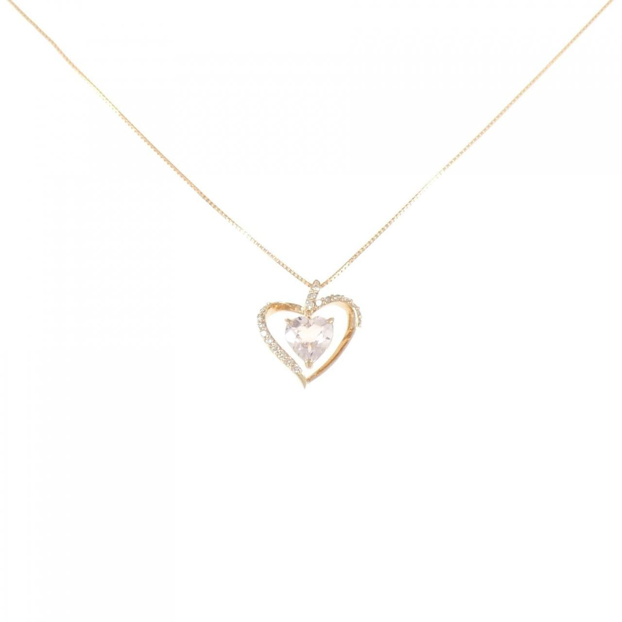 Au750 Heart Beryl Necklace
