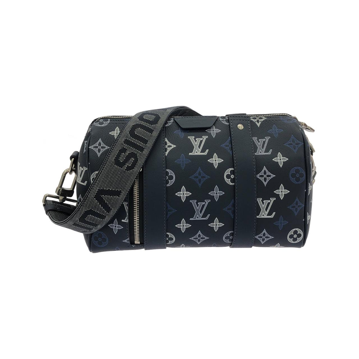 Louis Vuitton Monogram Shadow City Keepall Boston Bag