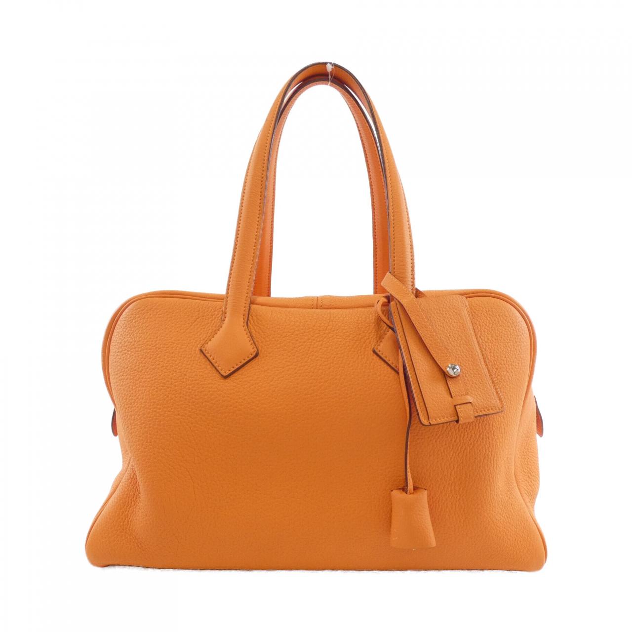 Hermès Victoria2 35cm Taurillon Clemence Boston Bag