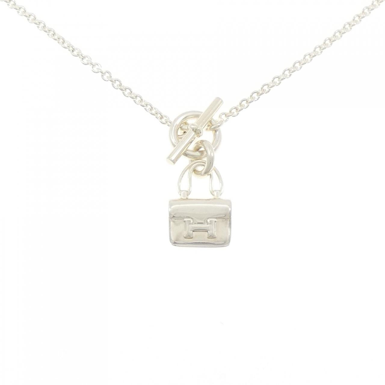 Hermès Amulette Constance 925 Silver Necklace