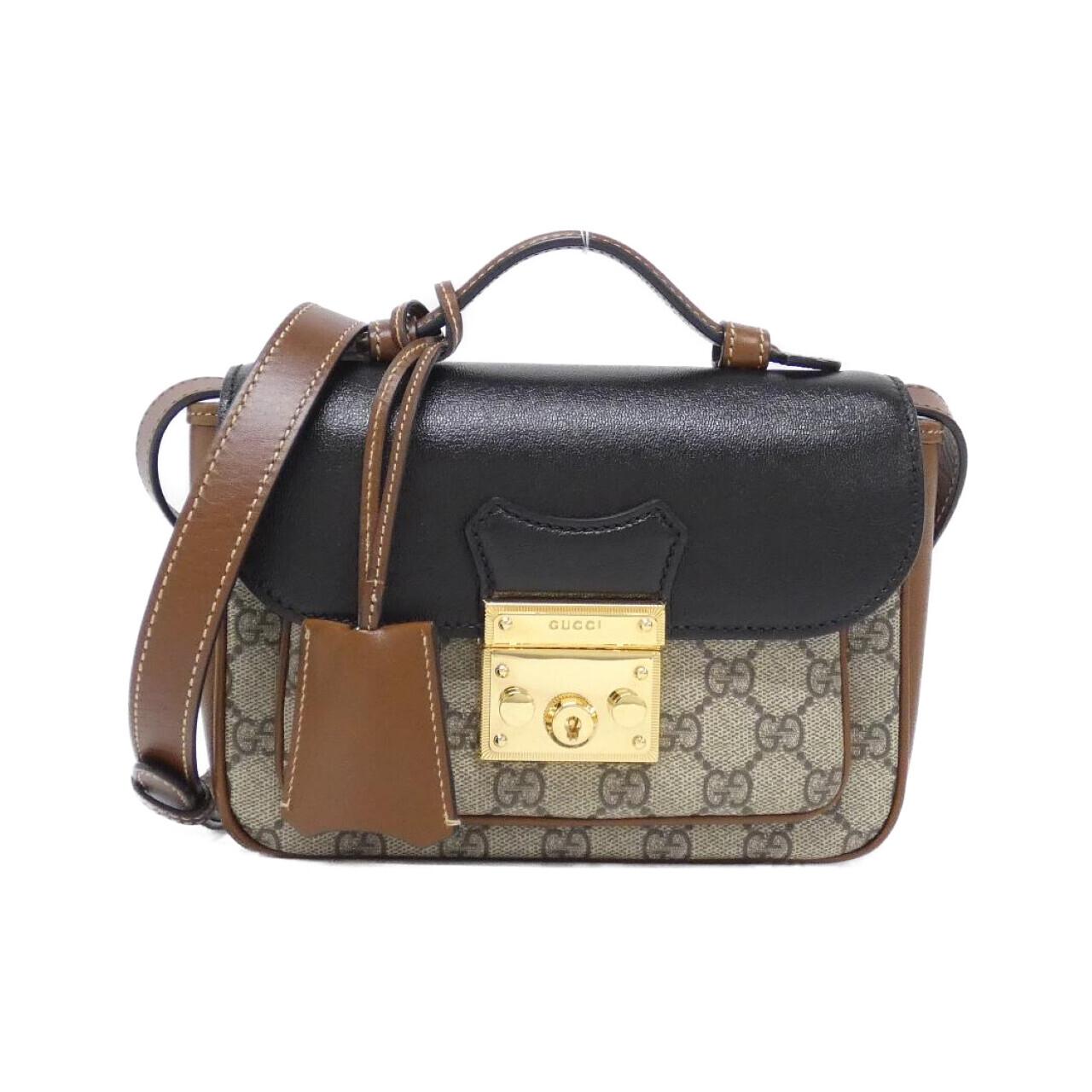 Gucci Padlock GG Supreme Canvas Shoulder Bag