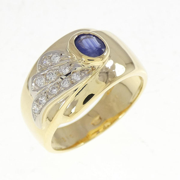 Mellerio dits Meller Au750 Sapphire Diamond Ring