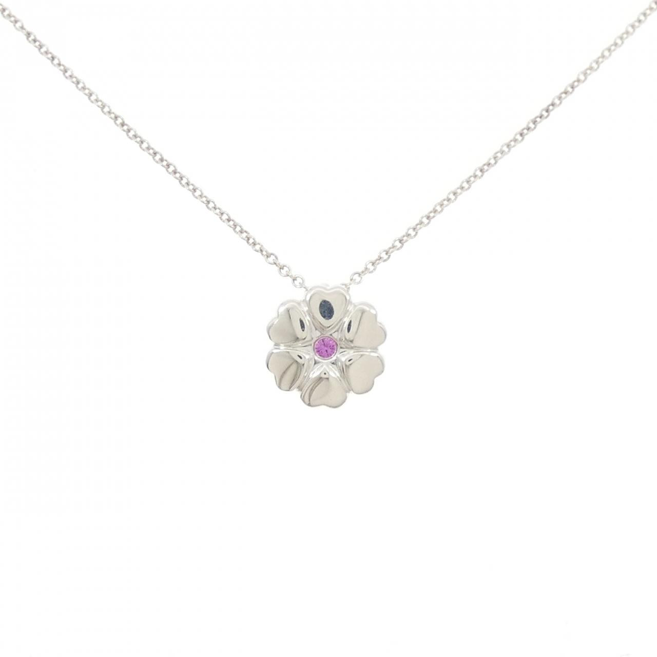 Tiffany Crown of Heart 925 Silver Necklace