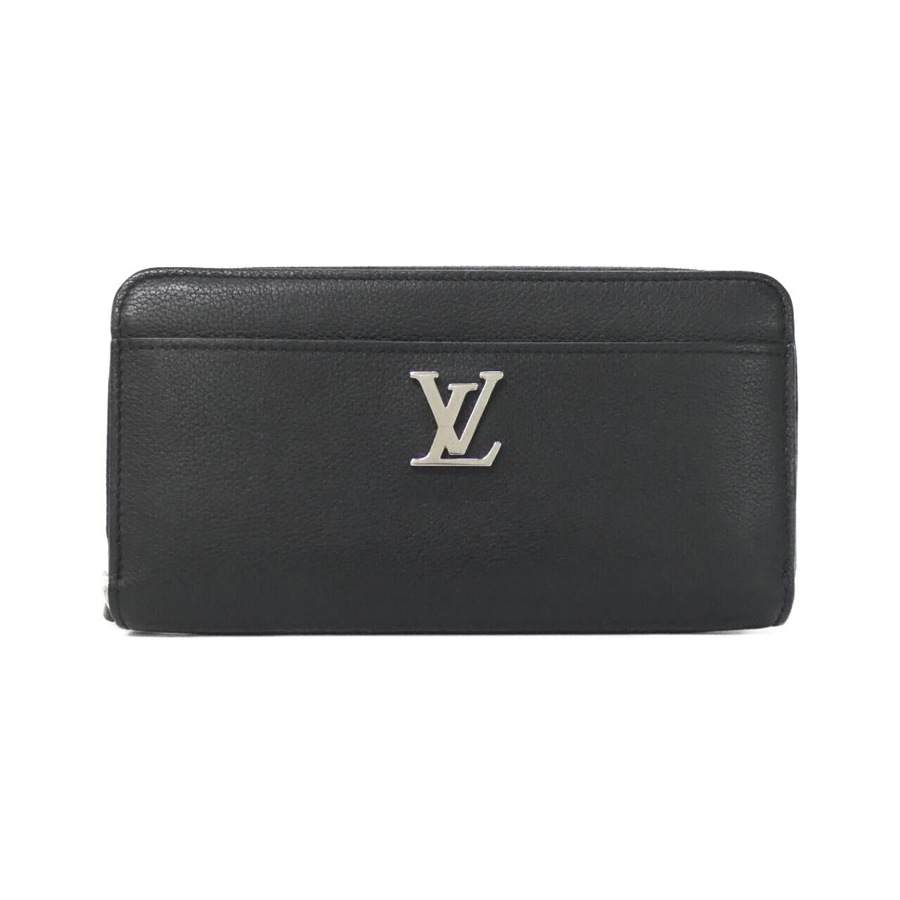 Louis Vuitton Zippy Lockme Calfskin Long Wallet