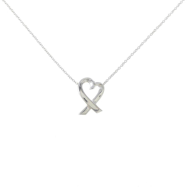 Tiffany Loving Heart 925 Silver Necklace