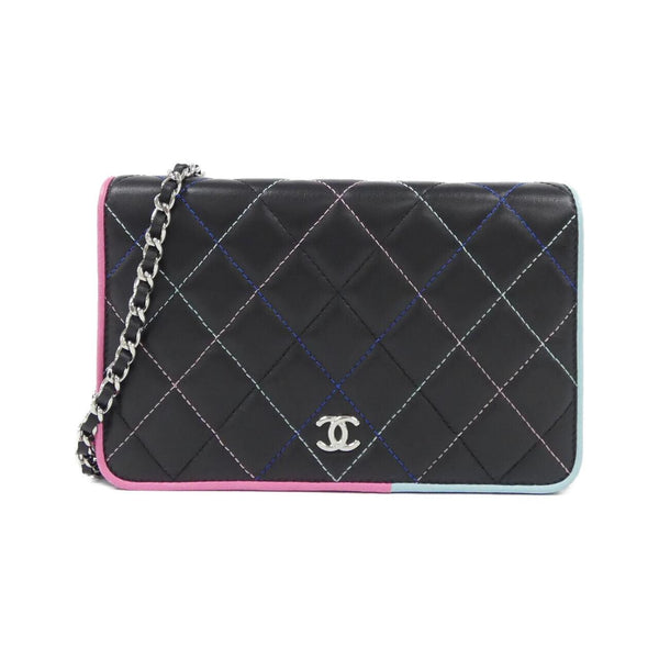 Chanel Lambskin Chain Wallet