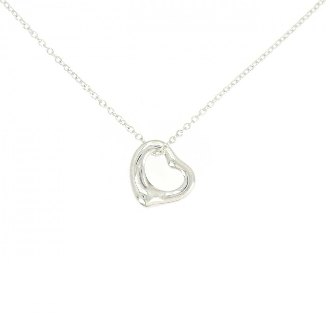 Tiffany Open Heart 925 Silver Necklace