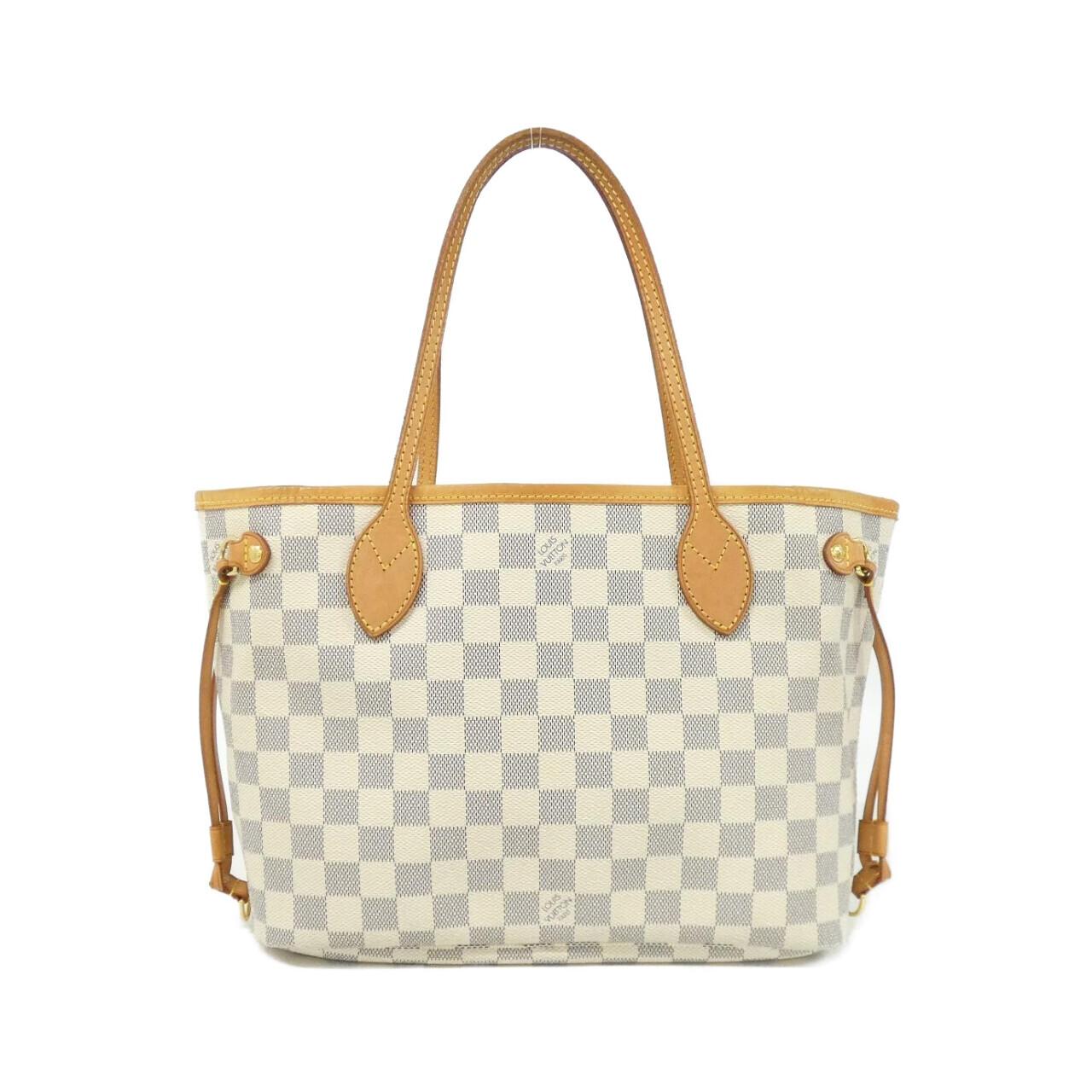 Louis Vuitton Neverfull Damier Azur Tote Bag