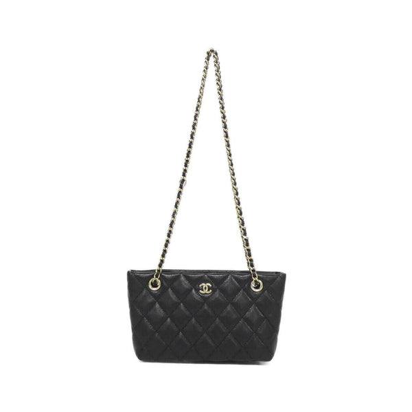 Chanel Timeless Classic Caviar Skin Clutch Bag
