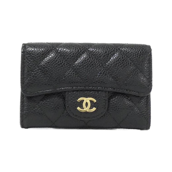 Chanel Timeless Classic Grained Calf Card Case