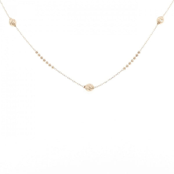 Au750 Pink Gold Necklace