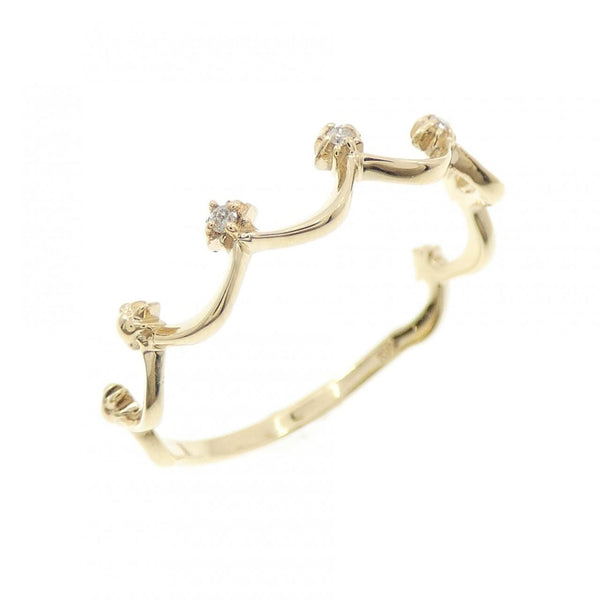 Vendome K10 Yellow Gold Diamond Ring