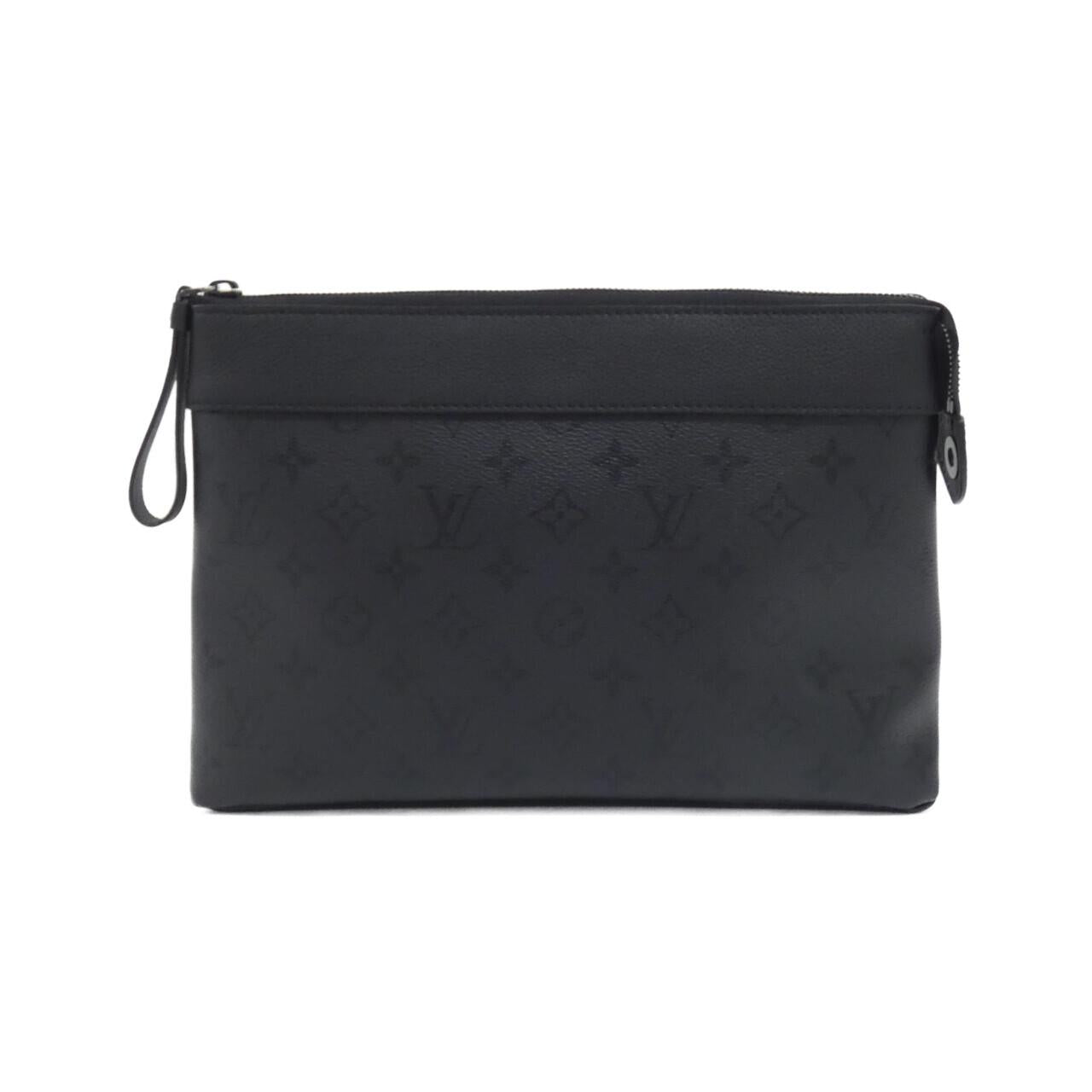 Louis Vuitton Monogram Midnight Pochette Voyage Souple Clutch Bag