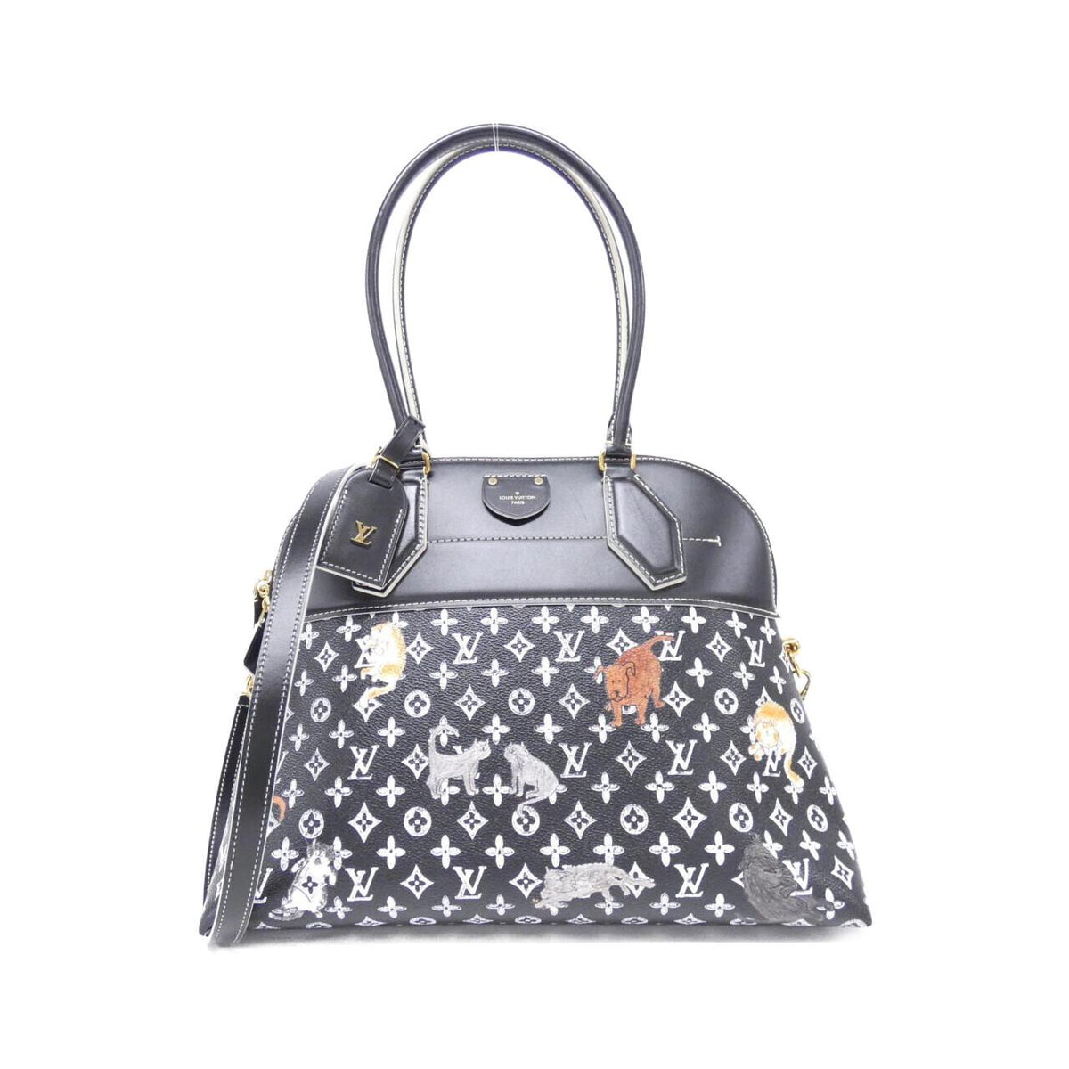 Louis Vuitton Alma Souple Monogram Catogram Shoulder Bag