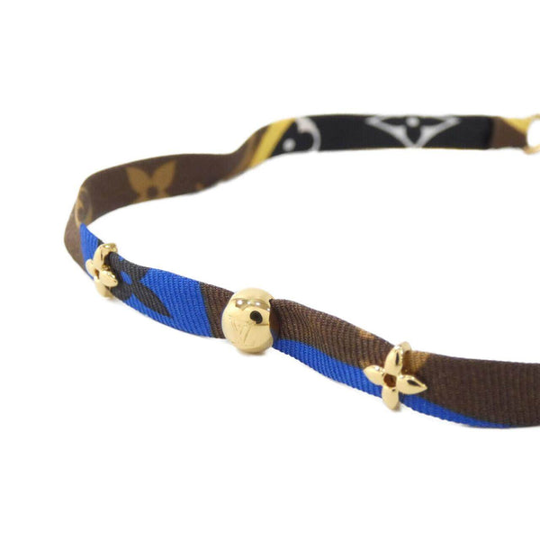 Louis Vuitton Collier Be Mindful Silk Necklace