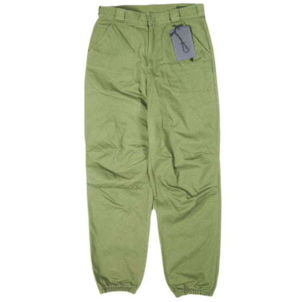 Prada Chevron Cotton Loose Fit Pants