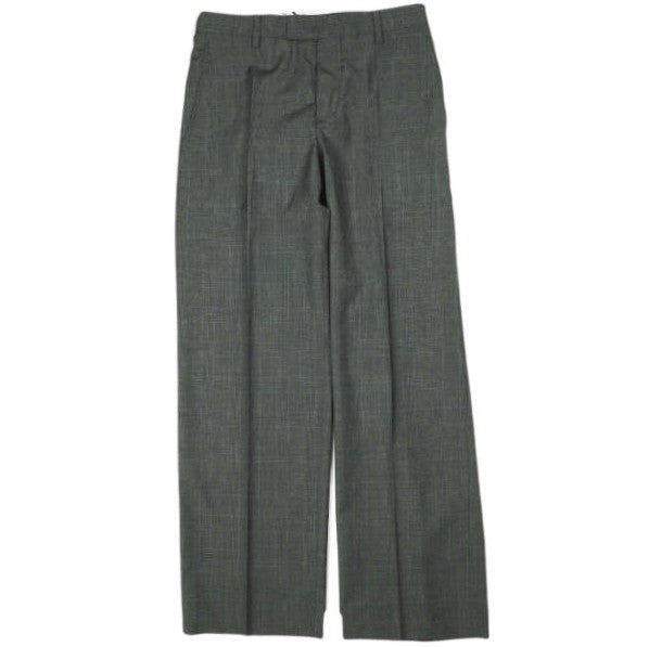 Miu Miu Tropical Wool Check Slacks